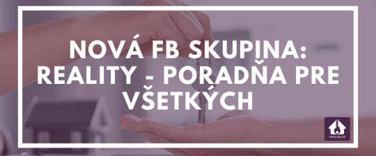 Nová FB skupina : Reality - poradňa pre všetkých